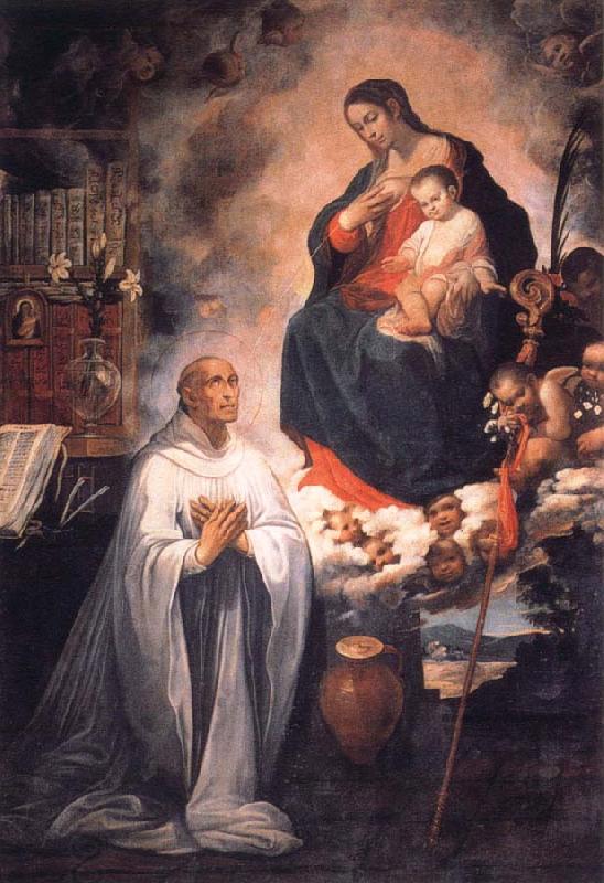 ROELAS, Juan de las Vision of St.Bernard